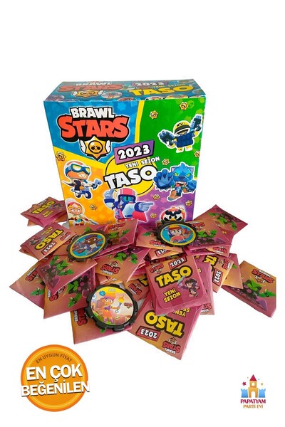 PapatyamPartiEvi مجموعة تاسو براول ستارز 2023 - تاسو براول ستارز المفضلة للأط...