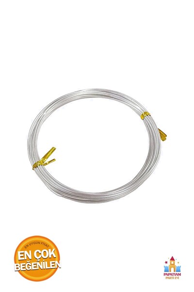 PapatyamPartiEvi Amigurumi Teli 10 mt 1,5 mm Paslanmaz Çelik Amigurumi Teli B...