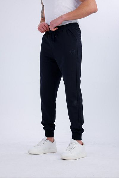 Decas FIDUS Παντελόνι Φούτερ με Στενό Πόδι με Τσέπες - Navy Blue