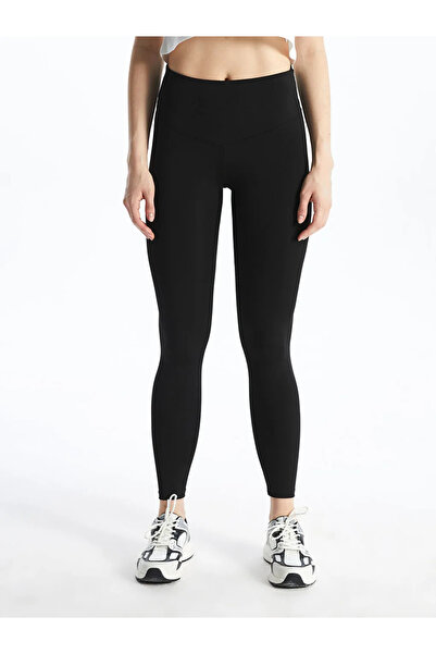 LC Waikiki XSIDE ACTIVE Siyah Beli Lastikli Kadın Spor Tayt