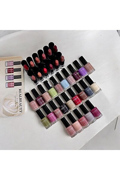 real beauty مجموعة الأرواج والمناكير – ثابته الوان درجه C