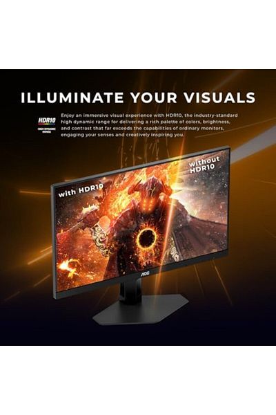 Aoc 24G4E Gaming Screen 23.8 Inch IPS Fast Monitor