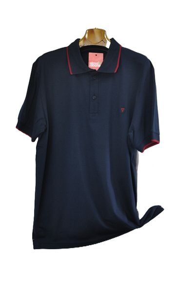 elma abone Ανδρικό μπλουζάκι Super Battal Slim Fit από βαμβακερό χτενισμένο βαμβάκι