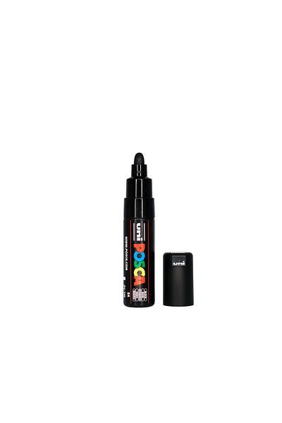 UNİ-BALL Poster Marker Posca Pc-7M 4.5-5.5 Black 6 Pack