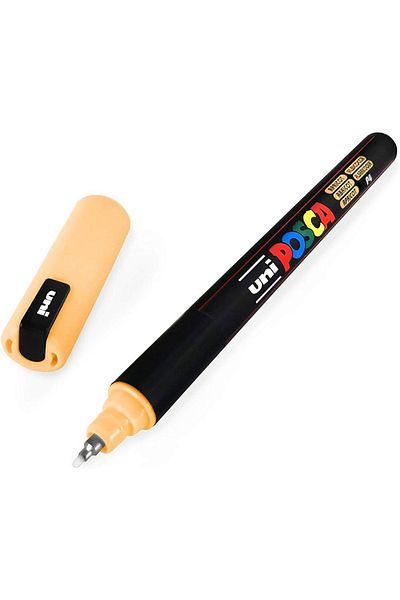 UNİ-BALL Poster Marker Posca Pc-1Mr 07 Apricot 6 Pack