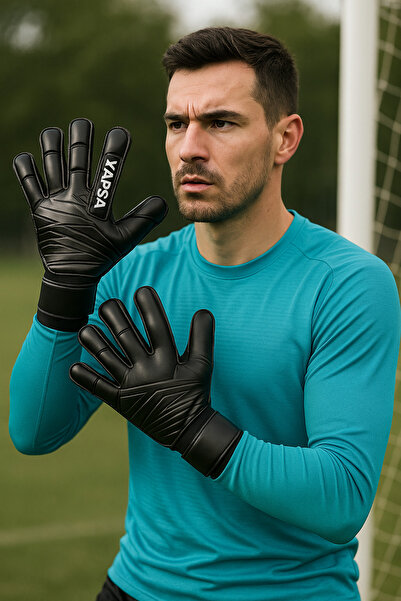 EpiRelax Dayanıklı Kaleci Eldiveni - Güçlü Kavrama ve Parmak Koruma Bilek Des...