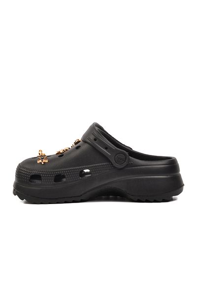 Aspor Black Women's Sabo Slippers