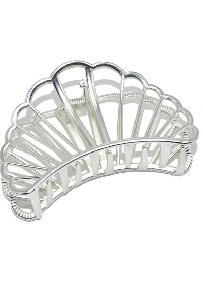 Be Best Women's Silver Color Metal Shell Latch Buckle Eb769