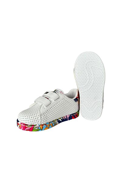 Liger Orthopedic First Step Sports Baby Shoes WHITE