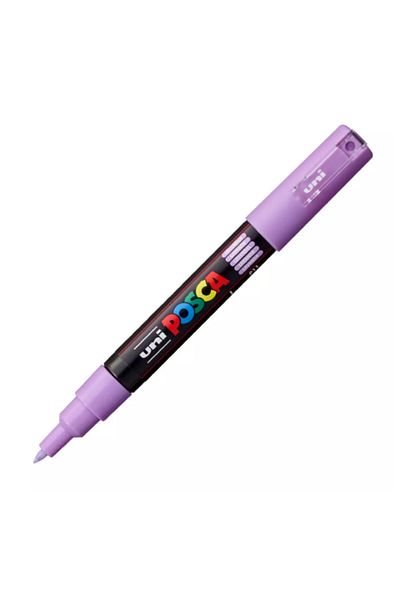 UNİ-BALL Poster Marker Posca Pc-1Mr 07 Lavender 6 Pack