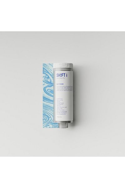 SHIFT Filter Shift First Edition with Baby Powder Scent solves hair and water problems. Suitable for regular showers.