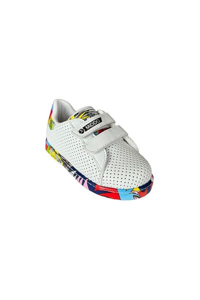 Liger Orthopedic First Step Sports Baby Shoes WHITE
