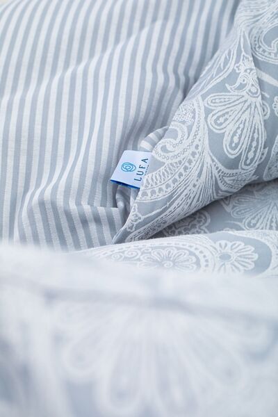 LUFA HOME Jacquard Hermes Duvet Cover Set