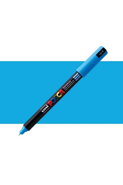 UNİ-BALL Poster Marker Posca Pc-1Mr 07 Light Blue 6 Pack