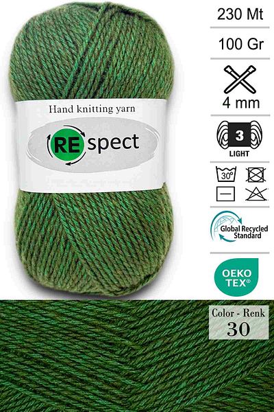 Respect 100gr-230mt Μαλακό Ακρυλικό Μαλλί- Baby Yarn- 30