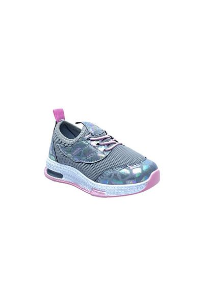 Liger Lighted Sports Baby Shoes (22-25) Grey-pink