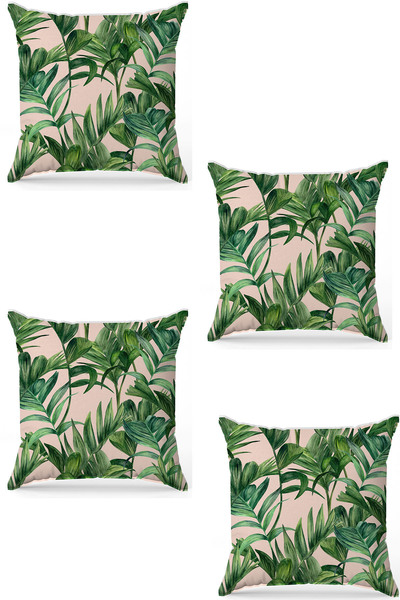 stellahomes Zel Design Double Sided Digital Printing 4-Piece Throw Pillow Cover