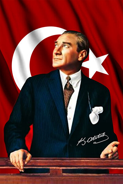 Pencere Bayrak 300x450 cm Atatürk Baskılı Türk Bayrağı (3x4,5 metre)