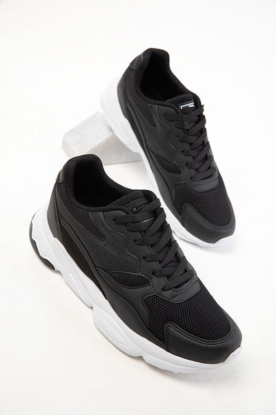 SOHO Black Women's Sneaker 20592