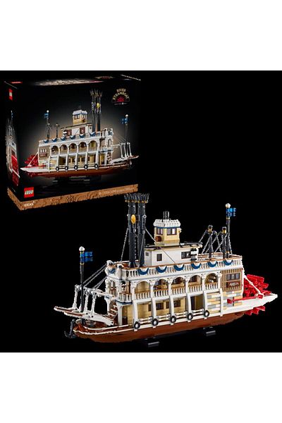 LEGO Ideas 21356 Steam River Ship