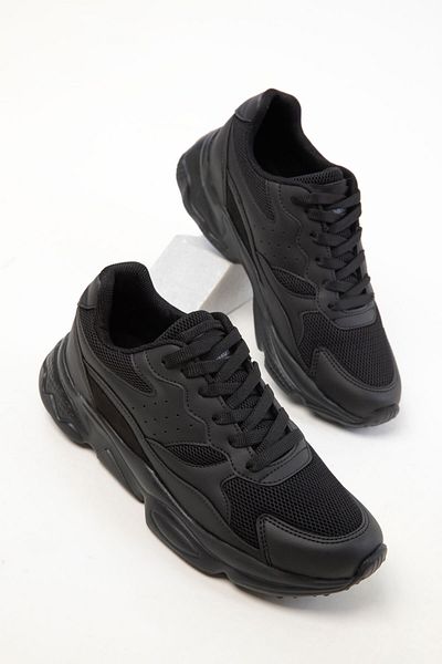 SOHO Black-Black Women's Sneaker 20592