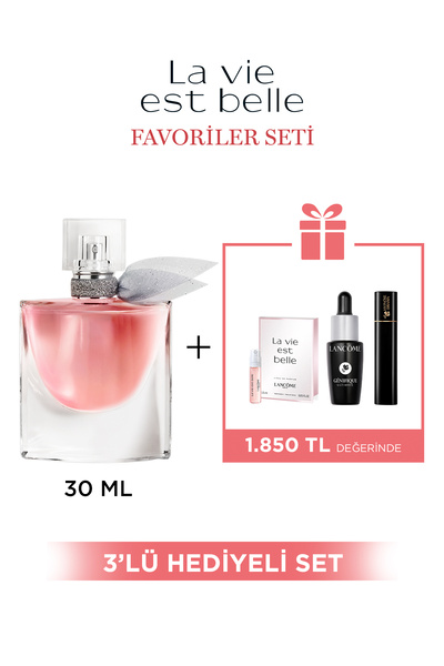 Lancome La Vie Est Belle EDP Kadın Favoriler Seti 30 ml 7829999999058