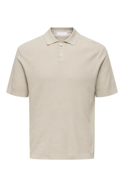 Only & Sons أوستوني ريج 12 SS وافل بولو متماسكة نوس