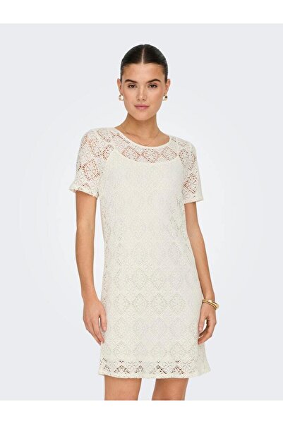 ONLY فستان JDYEVA S/S برقبة دائرية JRS DIA