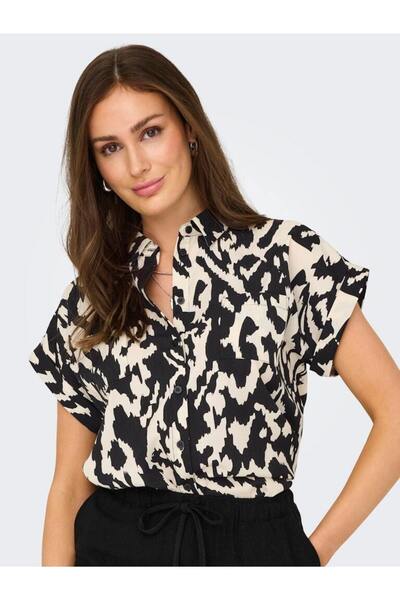 ONLY Onlhannover Life S/S Shirt Wvn Noos