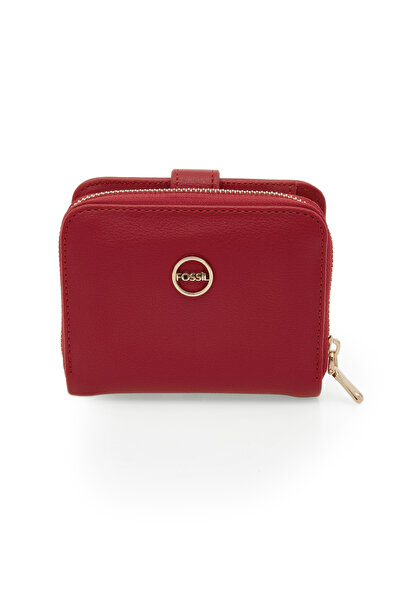 Fossil Kırmızı Kadın Clutch , Cüzdan ve Kartlık 06FS25Y09
