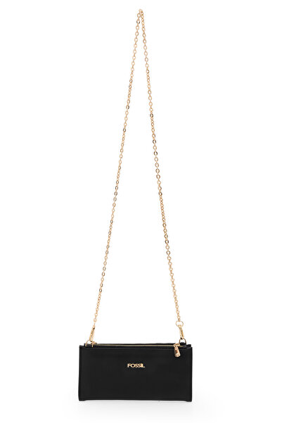 Fossil Siyah Kadın Clutch , Cüzdan ve Kartlık 06FS25Y12