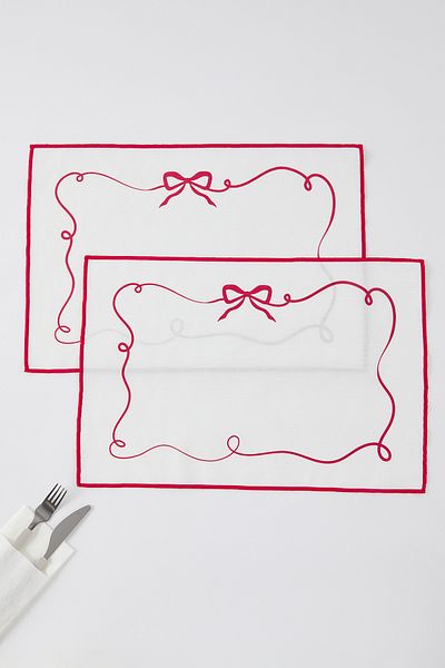 Trendyol Collection 2 db masnival nyomtatott amerikai szervizkészlet 33x50cmTPHSS25RUN00016