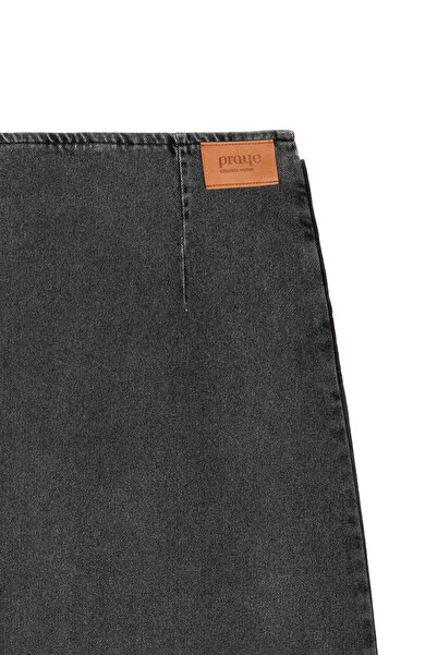 praye Cross Cut farmer szoknya füstölt