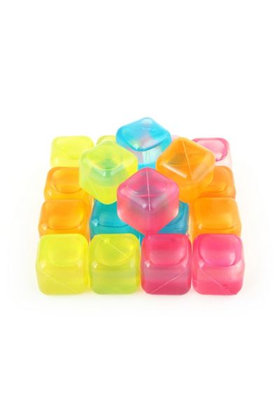 MCreative Refreshing and Colorful Ice Cubes 10 Pieces