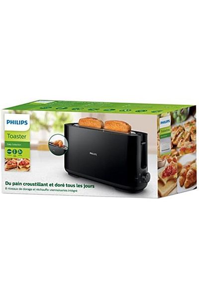 STOREMAX Buystoremx Daily Collection Long Slot Toaster with Defrost Mode, 8 Toast Slots
