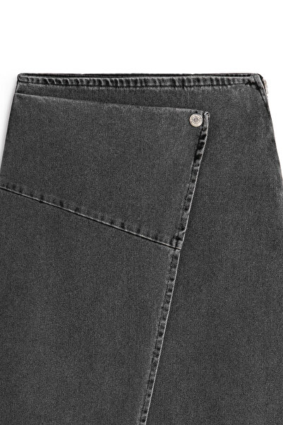 praye Cross Cut farmer szoknya füstölt