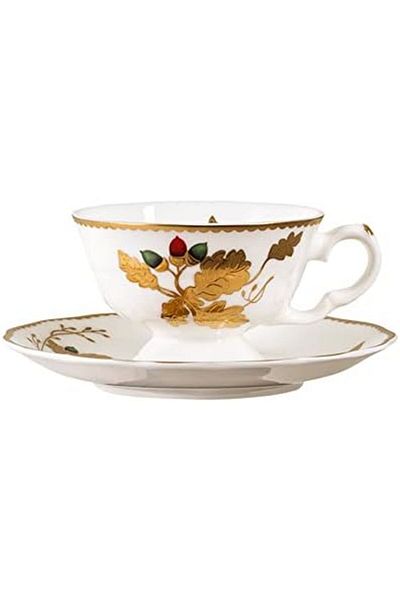 STOREMAX Ntwork Golden Butterfly 2 Person Tea Cup Set Art 1087243