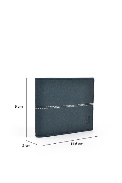 Ziya , Men's Genuine Leather Wallet 1519841 Zy06 Navy Blue