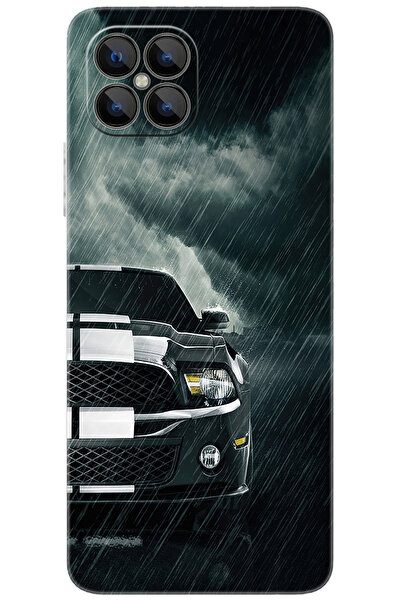 omix X600 Uyumlu Kılıf Desen Baskılı Silikon Araba Model STK:290 CP-Nn37wus