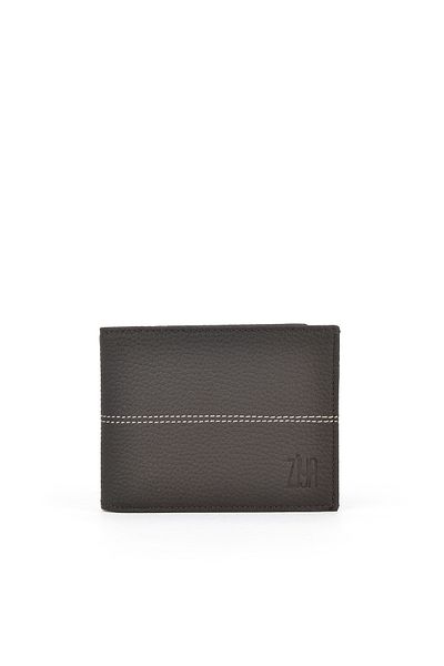 Ziya , Men's Genuine Leather Wallet 1519841 Zy06 Coffee