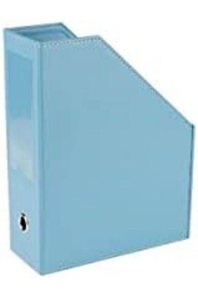 STOREMAX Lvnmblya Magazine Holder Faux Leather Table Top Document/File Organizer 23 * 30 * 9 Cm. Turquoise Shop Dees