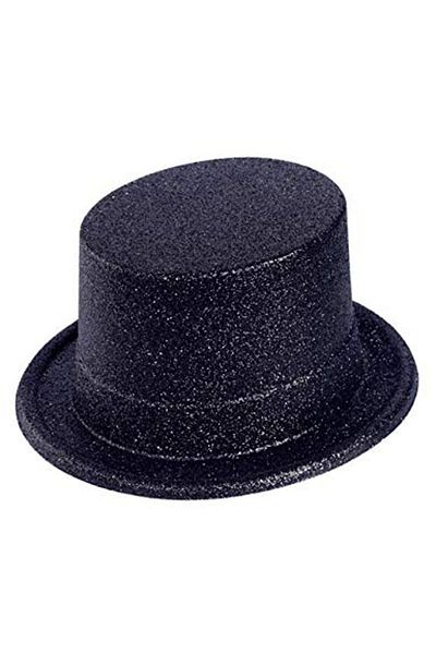 STOREMAX Bystoreby Black Color Long Plastic Glitter Party Hat Newdesing 646268