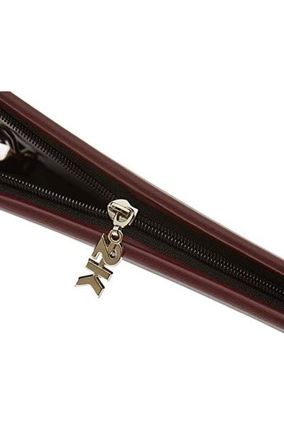 STOREMAX Lvnmblya 414-4 Secretary's Notebook A4 Secretary's File Secretary's Table with Zippered Leather Cover,