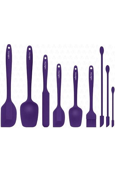 STOREMAX Jvnnastore Vlt1176 Drongo 9-Piece Spatula Set Purple 646268