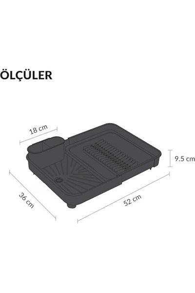 STOREMAX Ntwork Sliding Dish Rack Dish Rack – Dish Basket, Dish Drying, Kitchen D