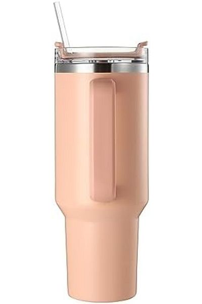 STOREMAX Ntwork Flask Quencher Tumbler 1.18 Liter Thermos Cup Soft Pink Color Art 1087243