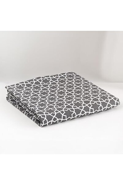 STOREMAX Sellbuy |   Mix & Match |   Blanj | 100% Cotton Double Size 240 X 260 Bed Sheet Anthracite Trendy 2664