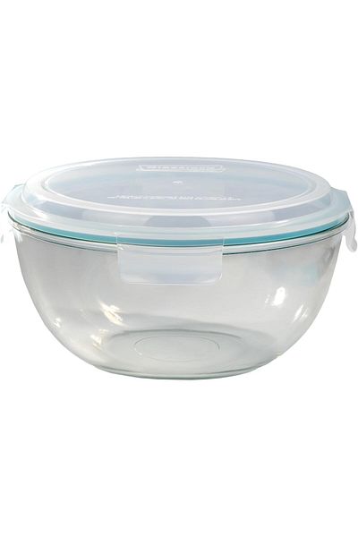 STOREMAX Bystoreby Glasslock Round Glass Storage Container 4000 ml D-Mbcb400 Newdesing 646268