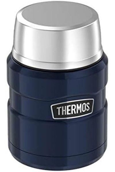 STOREMAX Sk3000 Stainless King Food Thermos 0.47 Lt Night Blue Steel Thermos