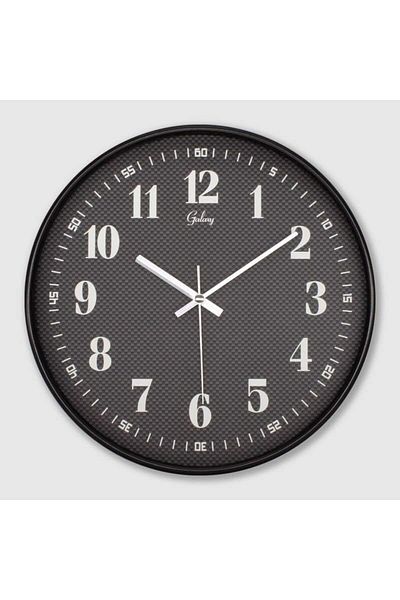 STOREMAX Htpshopmx 221-K Series Metal Look Mesh Dial Silent Flowing Roman Numeral Modern Wall S